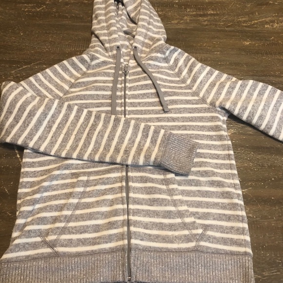 Striped hoodie jacket - Picture 2 of 2
